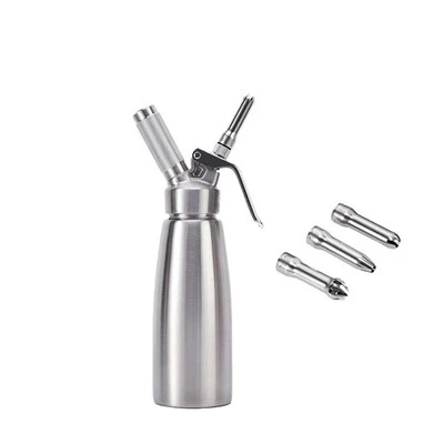 N2O krem ​​Whippers zanglamaydigan po'latdan dispenser